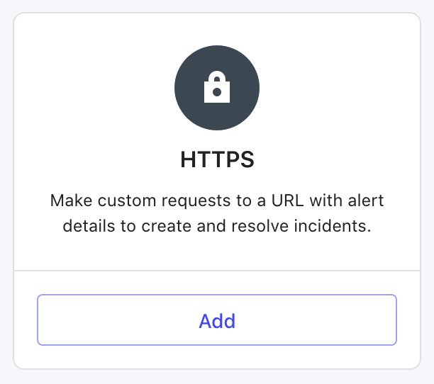 Add integration HTTPS type